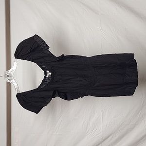 Maurices Black Top with Elastic Waist